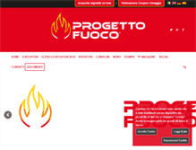 Tablet Screenshot of progettofuoco.com